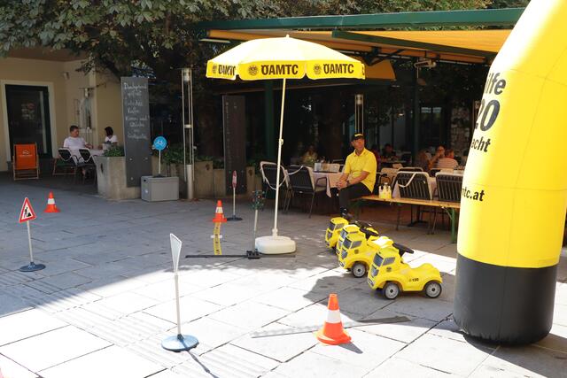 Beim ÖAMTC konnte man spielerisch etwas lernen. | Foto: Celina Leitner