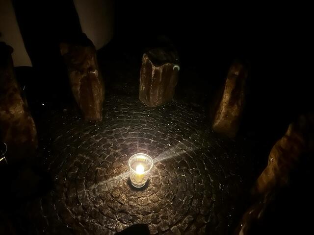 Kerzenlicht um das Sternenlicht zu sehen | Foto: Günter Kleinschuster