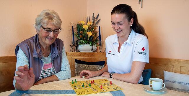 Der soziale Dienst gehört zu den wichtigsten Aufgaben des Roten Kreuzes. | Foto: OÖRK/Luttinger