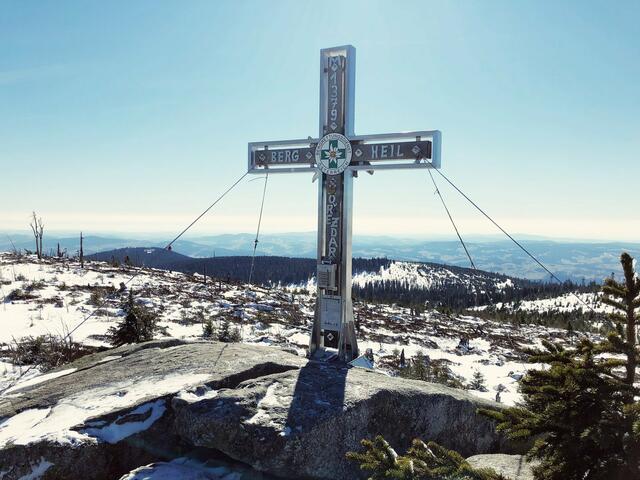 Der Plöckenstein liegt auf 1.379 Metern. | Foto: Schütz