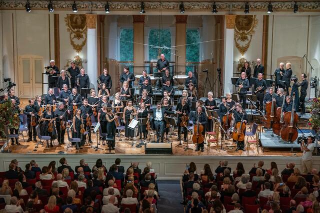 Das Residenzorchester Chamber Orchestra of Europe. | Foto: Andreas Tischler / Esterhazy