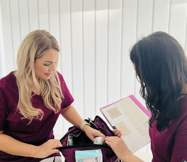 Vom Stützpunkt in der Kleinveitsch Straße aus starten die beiden ihre Hausbesuche. | Foto: Nurse Point