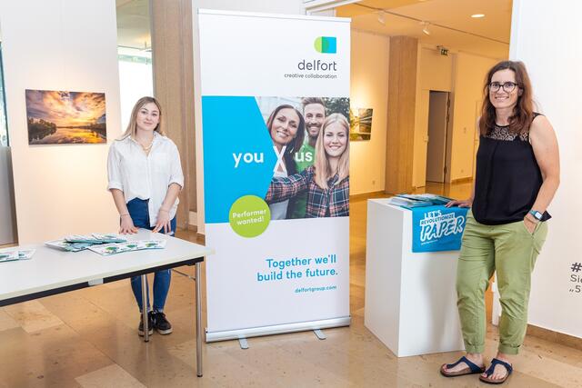 Unterstützung durch die Papierfabrik Dr. Franz Feurstein in Traun, eine Tochter der delfortgroup AG | Foto: Jugendpalette