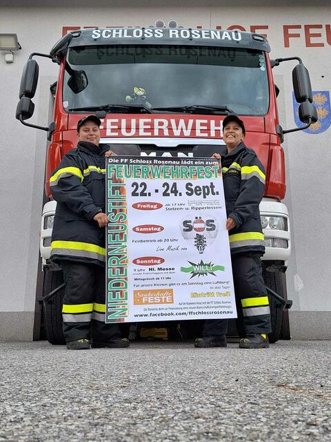 Die Feuerwehr Schloss Rosenau freut sich auf die Gäste.  | Foto: FF Schloss Rosenau