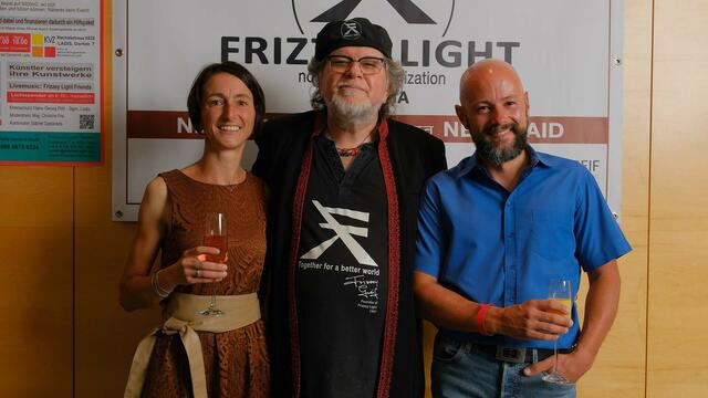 Claudia Schalber mit Matthias Gfall - Sponsor.
