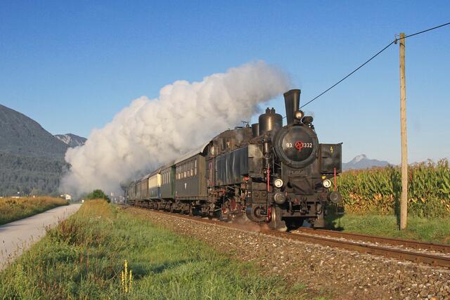 Es ist der 1. Sonderzug seit der Einstellung im Jahr 2016, mit dem die Besucher zum Käsefest anreisen können. | Foto: Nostalgiebahnen in Kärnten