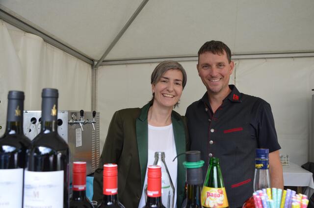 Die "Moserhof"-Hoteliers Franziska Moser-Winkler und Gerhard Winkler