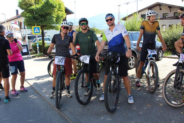 Julia Blum, Benjamin Dematte und Bernd Baldessarini