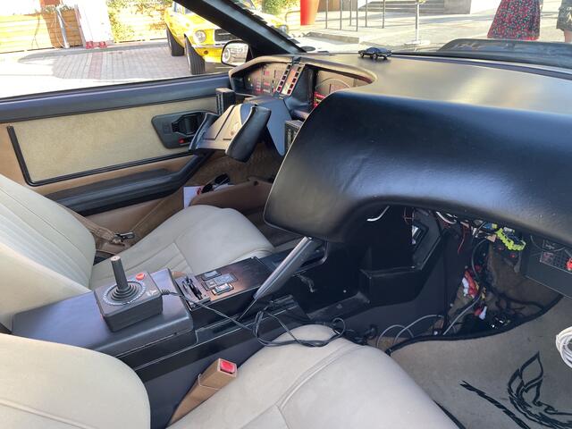 Blick ins Cockpit von KITT | Foto: Katrin Pirzl