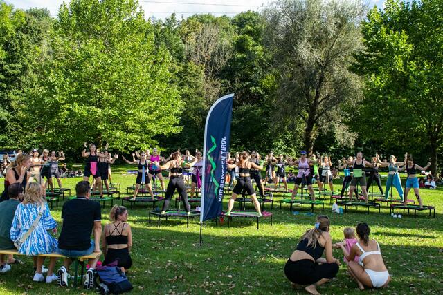 Das diesjährige Charity JUMPING war ein voller Erfolg.  | Foto: Wir bewegen Tirol