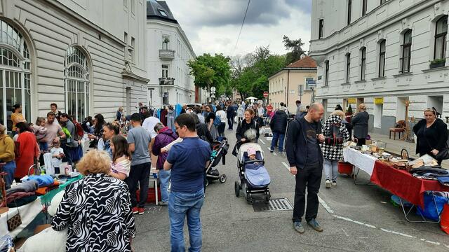 Am Samstag, 30. September, findet der Straßenflohmarkt in Gersthof statt. | Foto: Kühnberger, Agenda Währing 