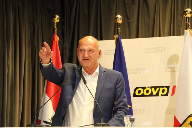 Christian Dörfel gibt auch für die kommenden Jahre die Richtung der ÖVP im Bezirk Kirchdorf vor. | Foto: BRS/Staudinger