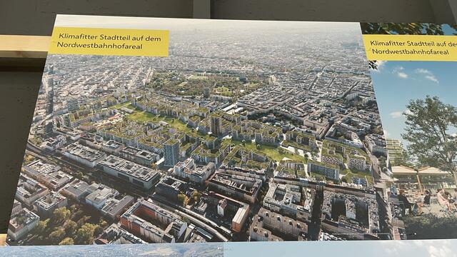Auf 44 Hektar Fläche entwickelt die Stadt Wien gemeinsam mit den ÖBB den neuen Stadtteil am Nordwestbahnhof. | Foto: Kathrin Klemm