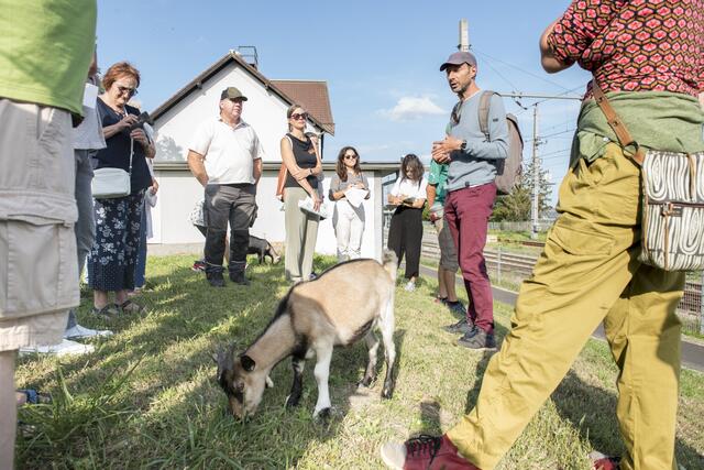 Start für die Wanderung war beim Bahnhof in Eisenstadt.  | Foto: Peter Tuma