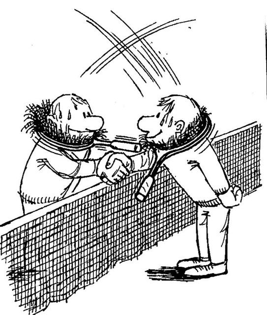 Auch heute noch sorgen Totters Karikaturen für Schmunzeln. | Foto: Rolf Totter