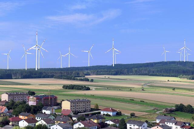 Fotomontage: So könnte der Wald am Sieghartsberg hinter der Huppelteich-Siedlung womöglich aussehen. | Foto: Plattform Lebenswertes Waldviertel
