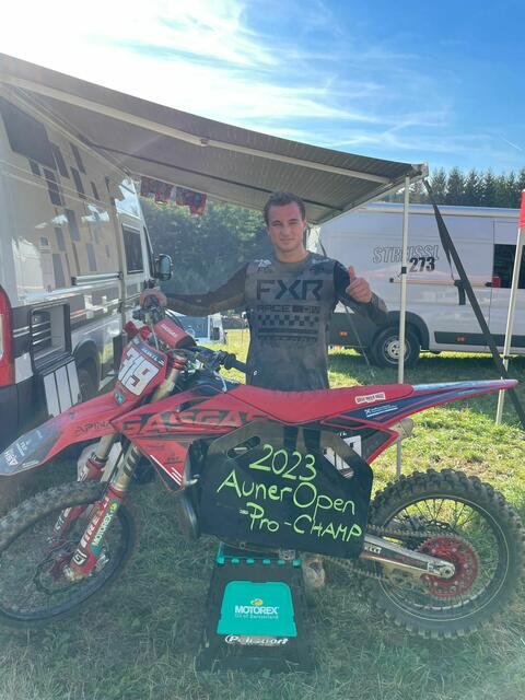 Beim Auner Cup Finale am 17. September in Oberdorf im Burgenland holte Christoph Zeintl in der Pro Klasse den Auner-Cup-Titel 2023.  | Foto: Zeintl