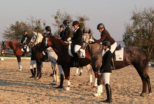 Siegerehrung Hartberger Herbstturnier 2022 | Foto: Hartberger Reitverein "RC Dressage Group Styria"