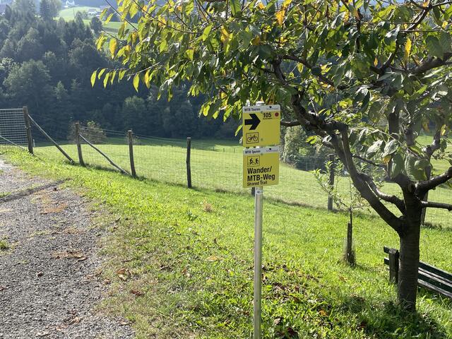 Übersichtliche Beschilderung der Radwege als Qualitätsmerkmal für das Streckennetz im Radclub Eibiswald. | Foto: Susanne Veronik