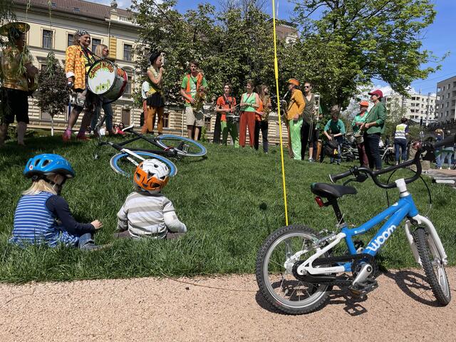 Die Radparade am 23. September startet beim Innsbrucker Messepark. | Foto: SOS-Kinderdorf