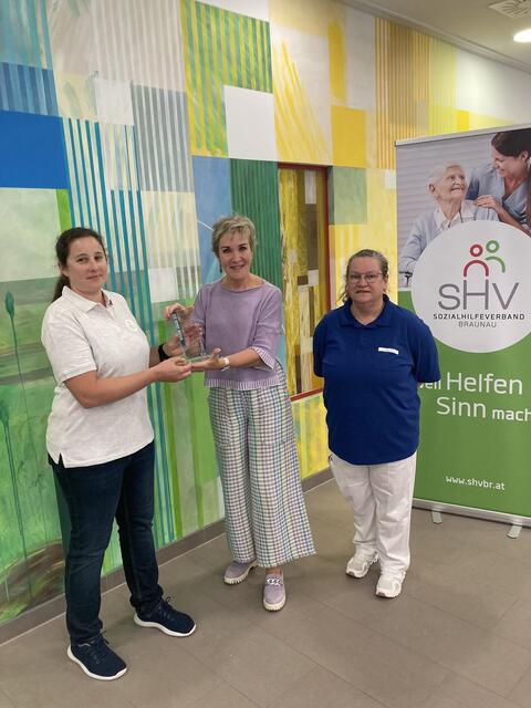 Eva-Maria Gross, Marion Krejci und Michaela Prancl. (V. l.) | Foto: BSZ Eggelsberg