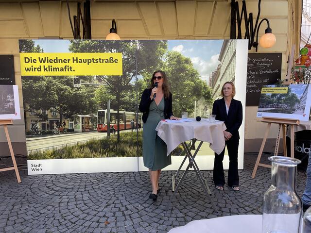 Am 20. und 21. September können sich Wiednerinnen und Wiedner ein Bild von den genauen Plänen der neuen Wiedner Hauptstraße machen.  | Foto: Salme Taha Ali Mohamed