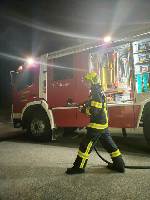 Für die Freiwillige Feuerwehr opfert der Gallspacher laut eigenen Aussagen gerne seine Zeit. | Foto: Sebastian Leeb