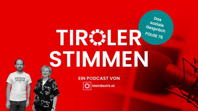 Elisabeth Gärtner (re.), Bereichsleiterin Kind und Familie bei der Lebenshilfe Tirol, zu Gast bei Redakteur Thomas Geineder im TirolerStimmen-Podcast. | Foto: BB Tirol