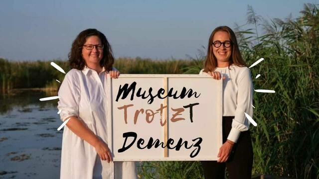 Projekt Foto Museum TrotzT Demenz. Marina Moyses (links). Tina Lackner (rechts). | Foto: Moyses Marina 