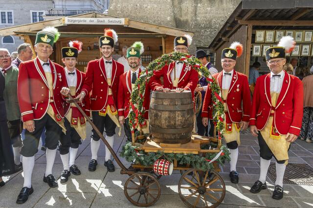 Die Bindertanzgruppe zeigte ihr Können beim Rupertikirtag. | Foto: wildbild 