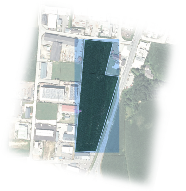 Auf diesem rund 3,5 Hektar großen Areal werden schon bald die Bagger anrollen. | Foto: K industries