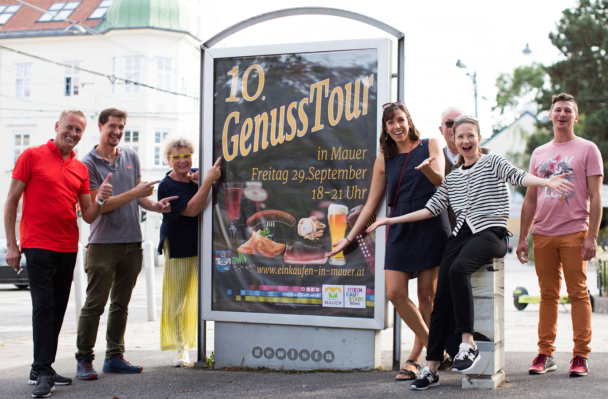 Genuss in Liesing: Das 10-Jahr-Jubiläum wird in Mauer genüsslich gefeiert ...