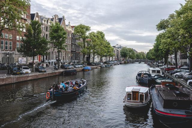 Die Kanäle prägen das rund 920.000 Einwohner große Amsterdam. | Foto: Land OÖ/Peter Mayr