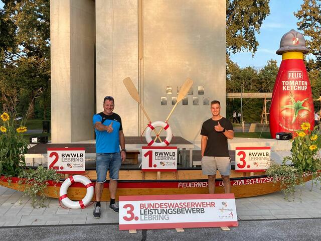 Vater-Sohn-Duo Christian und Stefan Schweighofer. | Foto: Wolfgang Zarl