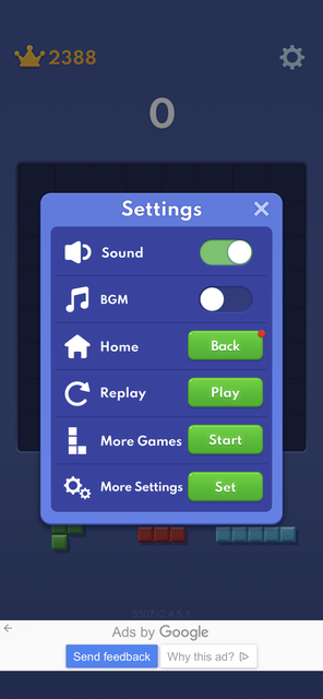 Unser App-Tipp der Woche Block Blast verbindet die Elemente von Block-Puzzle und Brick-Breaker-Spielen. Block Blast ist wie Gehirnjogging am Smartphone. | Foto: Screenshot