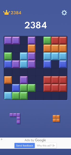 Unser App-Tipp der Woche Block Blast verbindet die Elemente von Block-Puzzle und Brick-Breaker-Spielen. Block Blast ist wie Gehirnjogging am Smartphone. | Foto: Screenshot