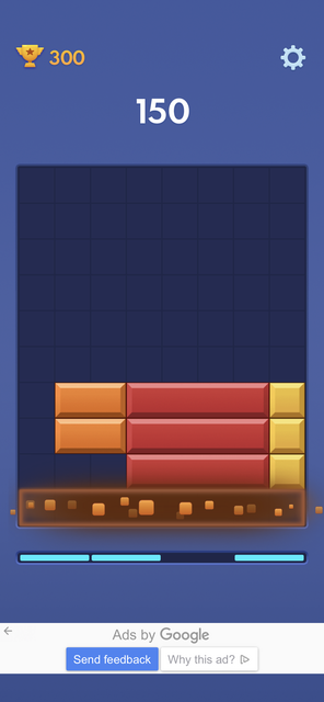 Unser App-Tipp der Woche Block Blast verbindet die Elemente von Block-Puzzle und Brick-Breaker-Spielen. Block Blast ist wie Gehirnjogging am Smartphone. | Foto: Screenshot