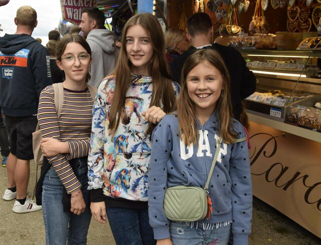 Hannah Riesenberger, Klara Freinhofer und Isabella Hinterreiter
