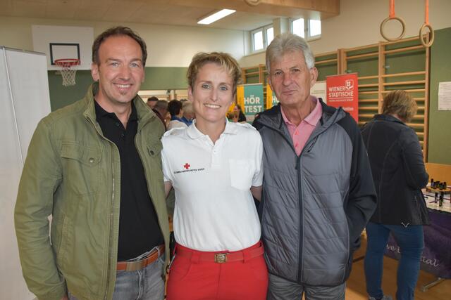 Andreas Oberländer, Tanja Vogg und Rudolf Martinz (von links)