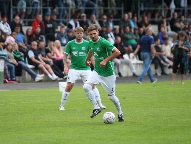 Im Spiel bei Union Innsbruck trug sich auch Nino Venier in die Torschützenliste ein. | Foto: sportszene.tirol/Leitner