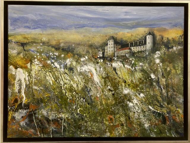 Blick auf die Burg Deutschlandsberg von Eveline Fabian-Kiegerl | Foto: Schule Äthiopien