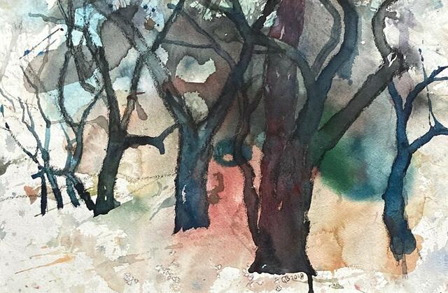 Auch Gerald Brettschuh ist mit einem Werk vertreten. | Foto: Schule Äthiopien