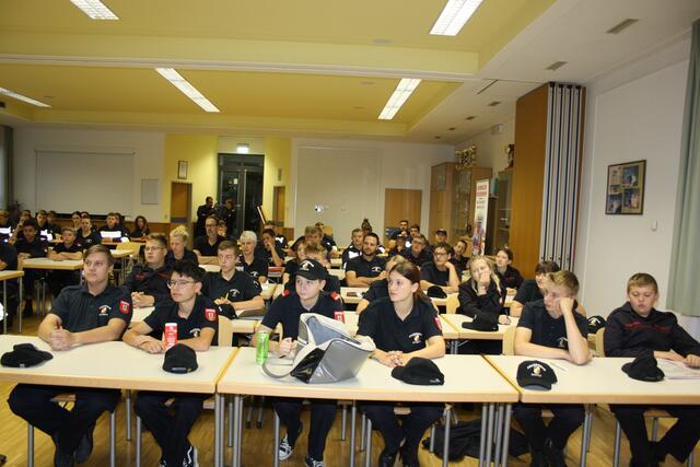 71 Jungfeuerwehrleute waren beim ersten Teil der Grundausbildung in Voitsberg dabei. | Foto: BFV Voitsberg/Wolf
