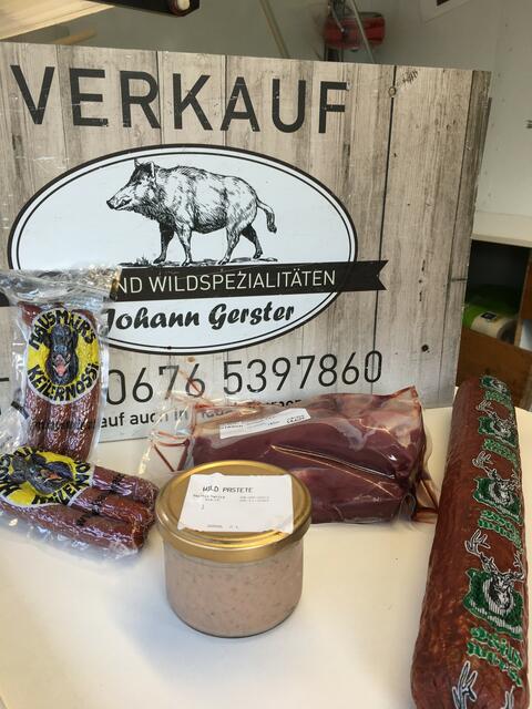 Etwa alle zwei Wochen kommt auch frisches Wildfleisch zum Schmankerlmarkt. | Foto: Martha Günzl