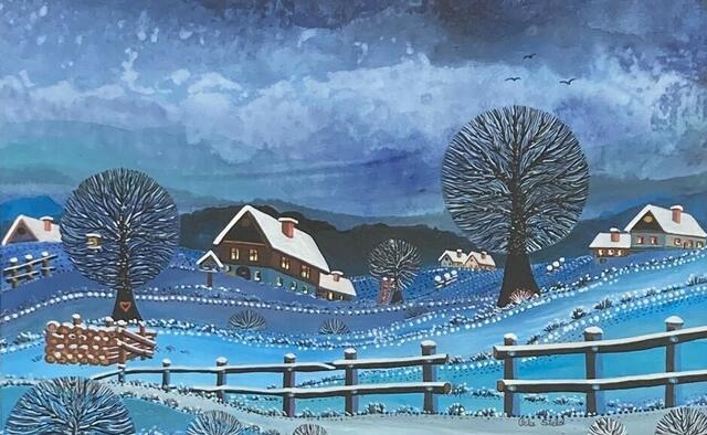 Naive Malerei von Peter Stelzl | Foto: Schule Äthiopien