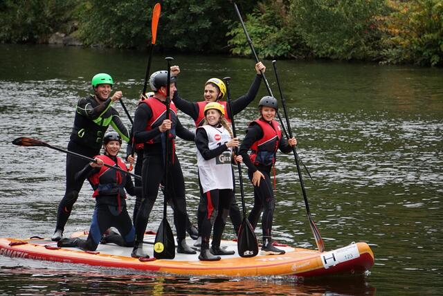 Die Mur Challenge ging wieder erfolgreich über die Bühne. | Foto: Michele Felfernig