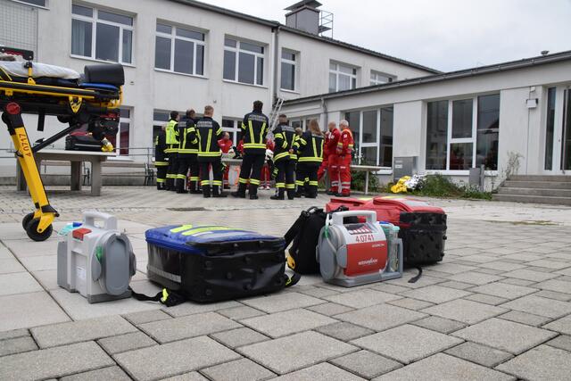 Jedes Szenario wurde ausführlich analysiert und nachbesprochen. | Foto: FF Ried/Rmk.