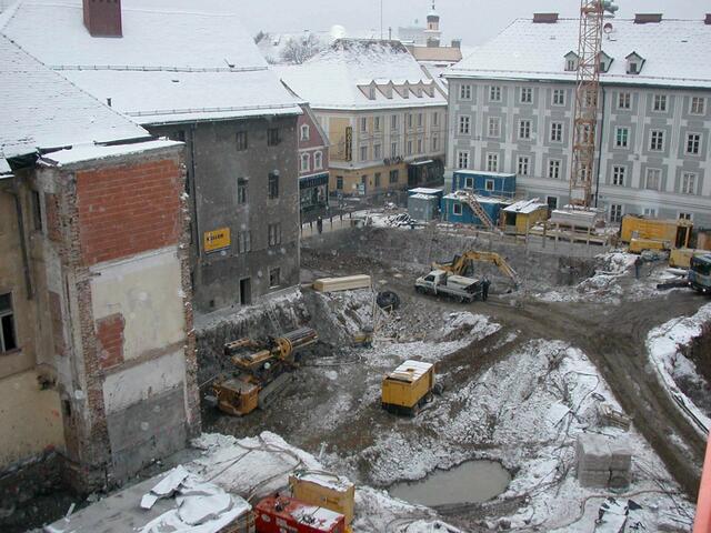 Baubeginn für das Kunsthaus Graz war der 28.2.2022. Am 27.9.2003 wurde es eröffnet. | Foto: Bauherr