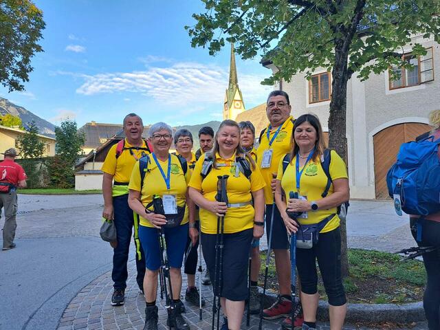 Die Europajugend Gleisdorf darf sich mit 942 erwanderten Kilometern Wanderweltmeister nennen. | Foto: Margit Schrattner