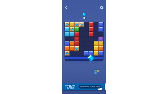 Bei der Adventure-Version von Block Blast müssen verschiedene Ziele erreicht werden. | Foto: Screenshot